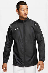 معطف واق من المطر & الرياح Nike لون أسود